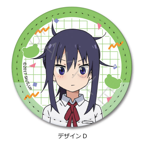 『干物妹!うまるちゃんR』レザーバッジ(丸形) デザインD